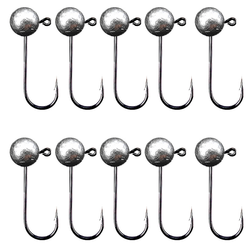 Fishing Hook Offset - Hameçon de pêche à tête plombée,