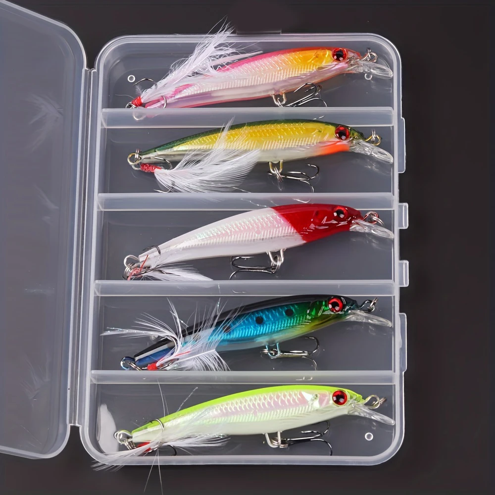 Fishing Hook Box - Leurre de pêche bionique méné yeux