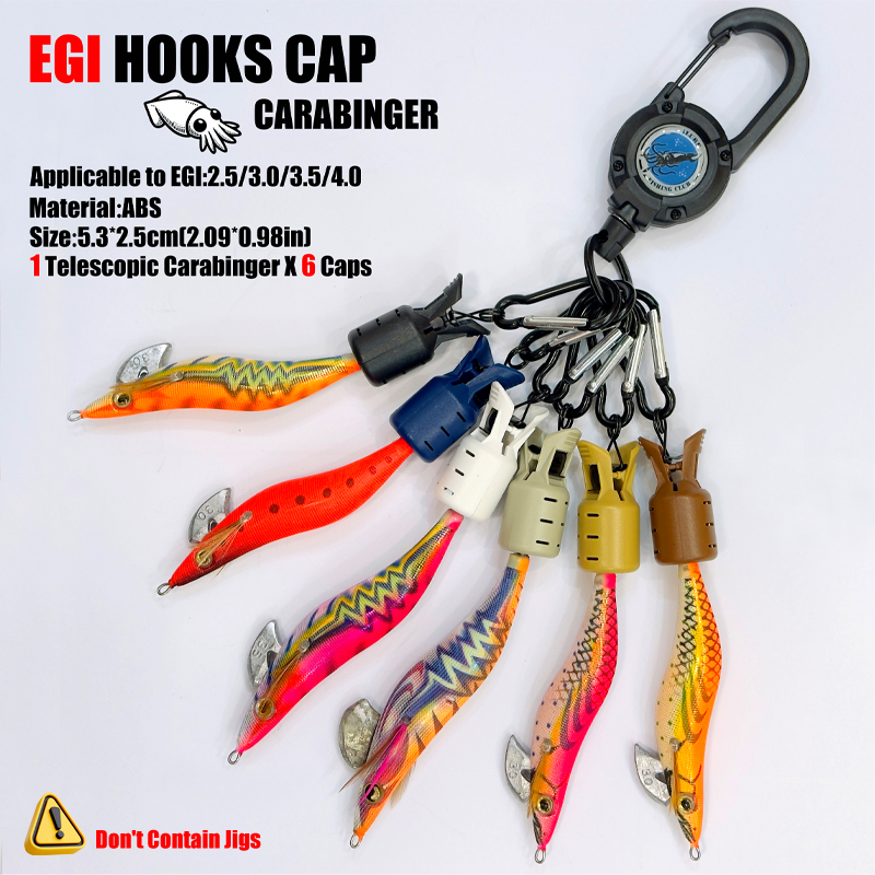 Fishing Hook Jig - Bouchons de crochet de gabarit de