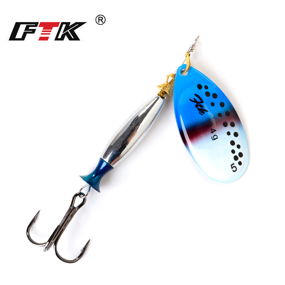 Fishing Hook Treble - FTK 18g 24g Spinner appât cuillère