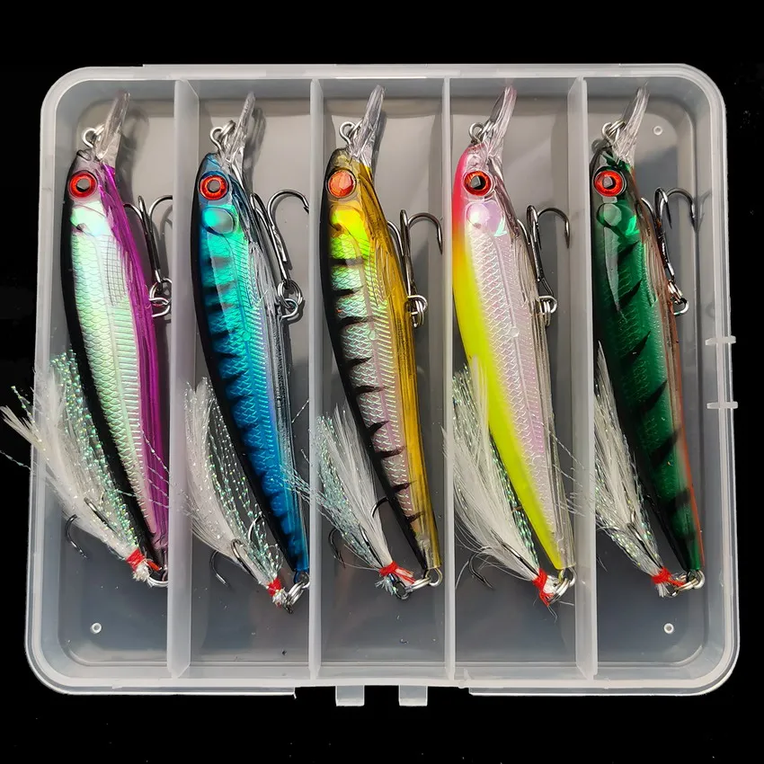 Fishing Hook Box - Leurre de pêche au vairon bionique