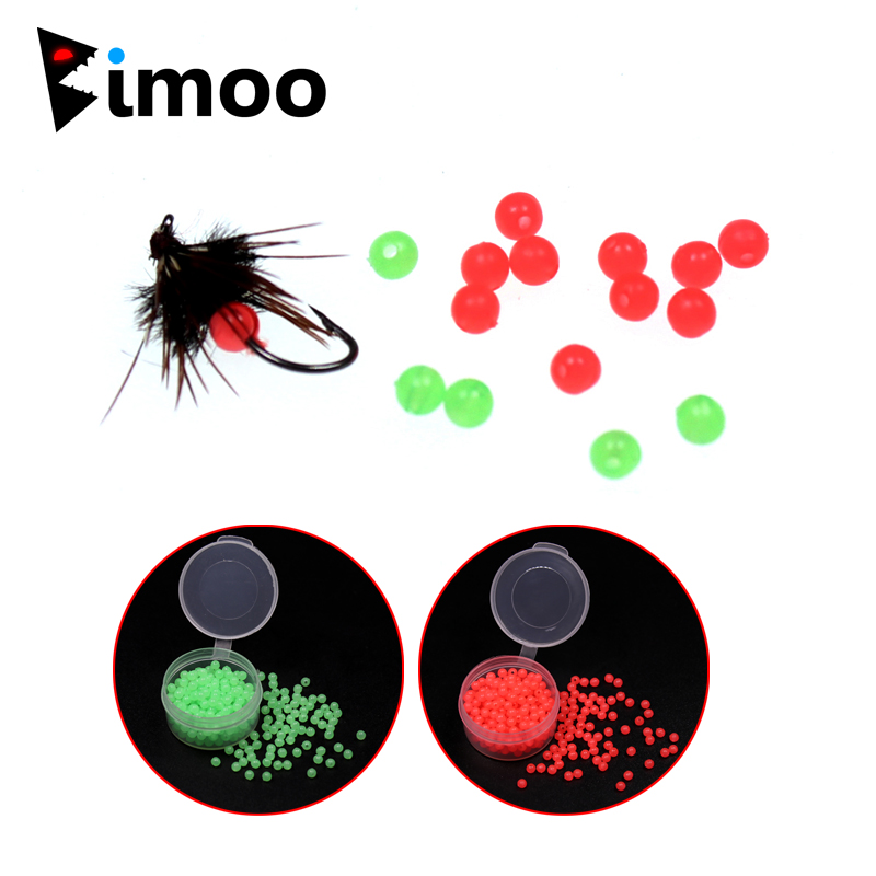 Fishing Hook Treble - Bimoo 200 pièces/boîte perle lumineuse douce