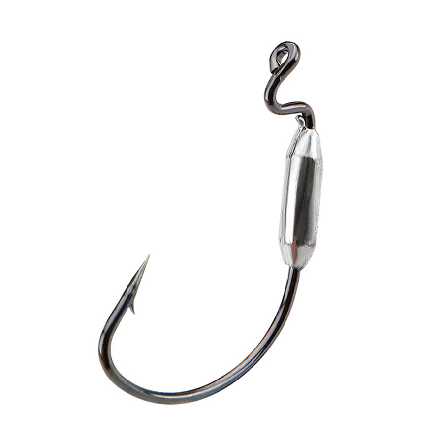 5 pièces leurre à vers souple  - Fishing Hook Offset avis et prix