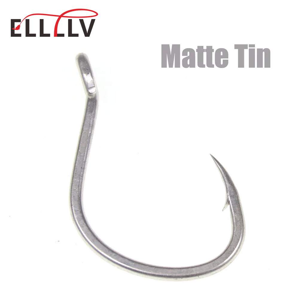 10 pièces mat étain antirouill - Fishing Hook Offset avis et prix