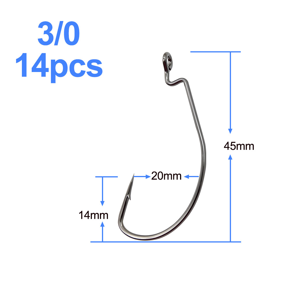 Hameçons de pêche ESFISHING en - Fishing Hook Offset avis et prix