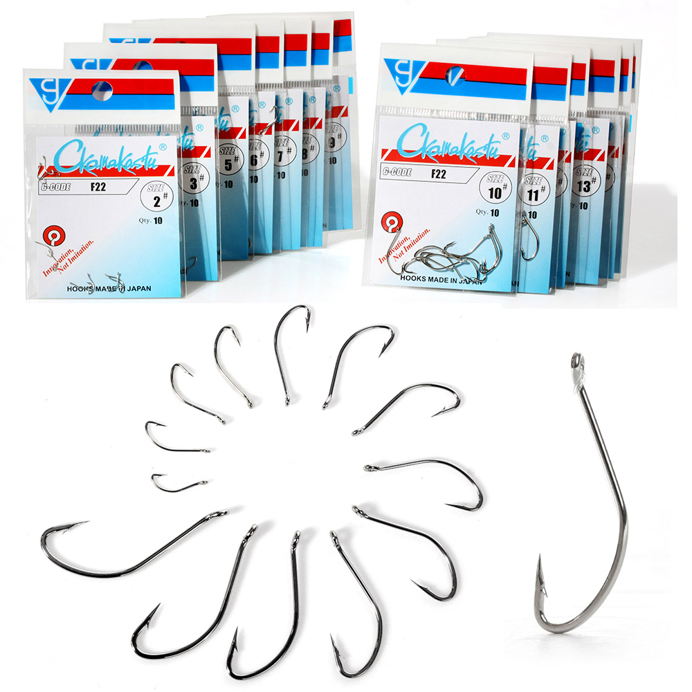 Ckamakastu-Hameçons de pêche à - Fishing Hook Barbless avis et prix