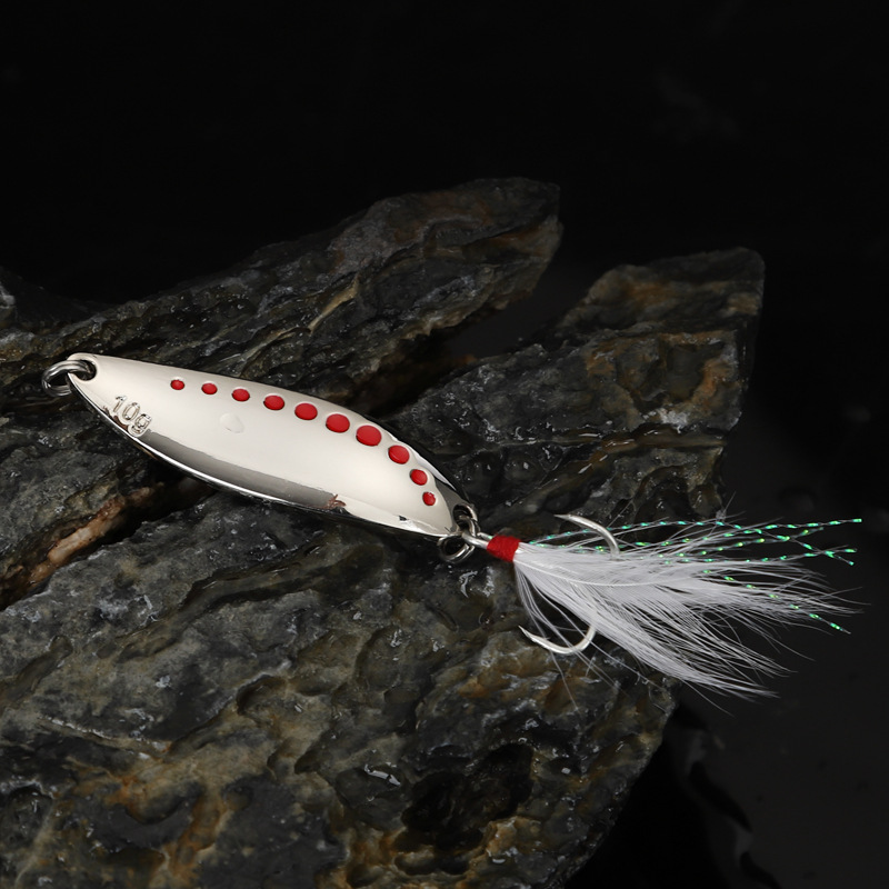 1 pièces 5g-20gMetal Spinner c - Fishing Hook Treble avis et prix