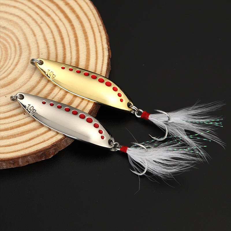 1 pièces 5g-20gMetal Spinner c - Fishing Hook Treble avis et prix