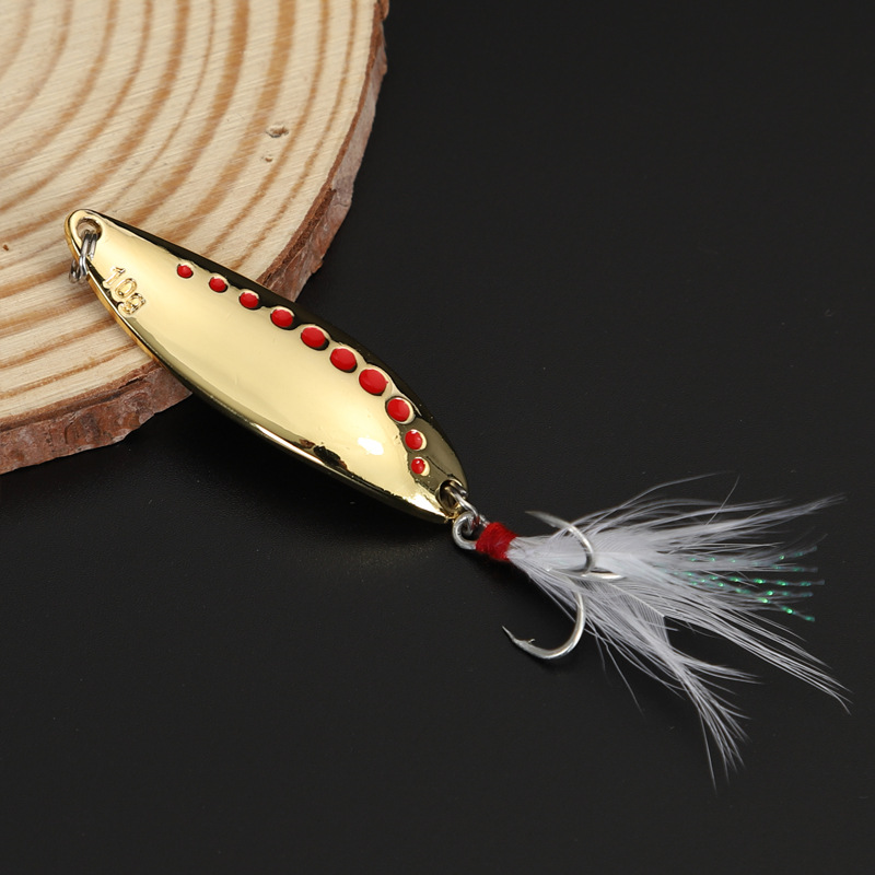 1 pièces 5g-20gMetal Spinner c - Fishing Hook Treble avis et prix