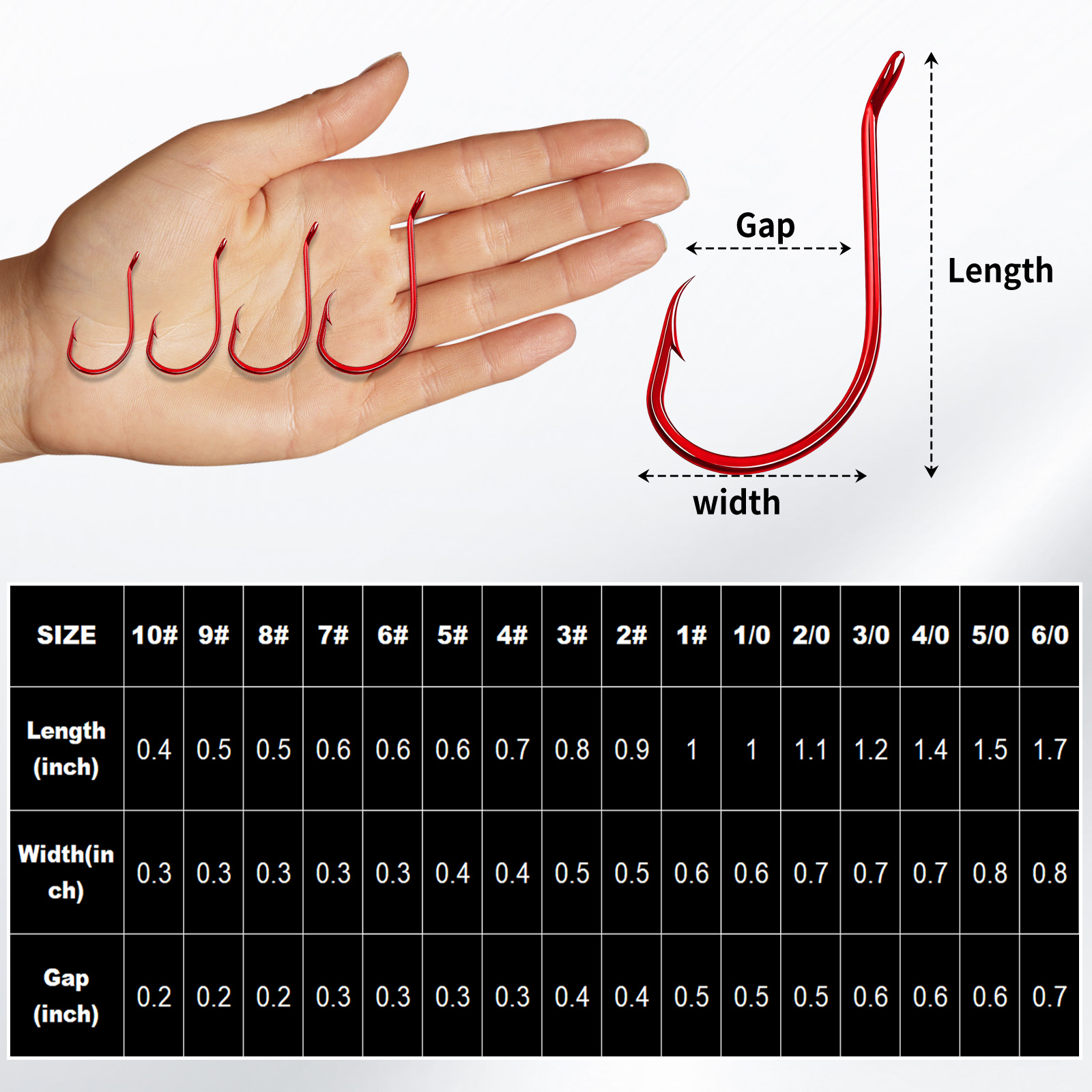9KM 100 pièces crochet poulpe  - Fishing Hook Circle avis et prix