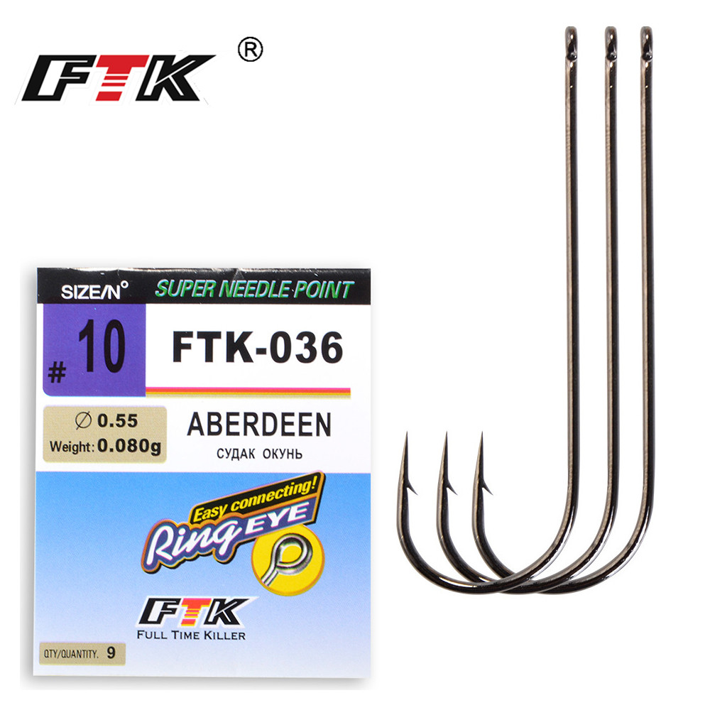 FTK – hameçons de pêche en mer - Fishing Hook Barbless avis et prix