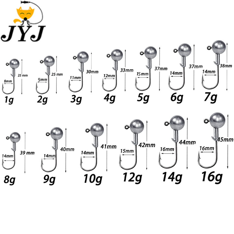 Hameçons à tête plombée WODJYJ - Fishing Hook Offset avis et prix