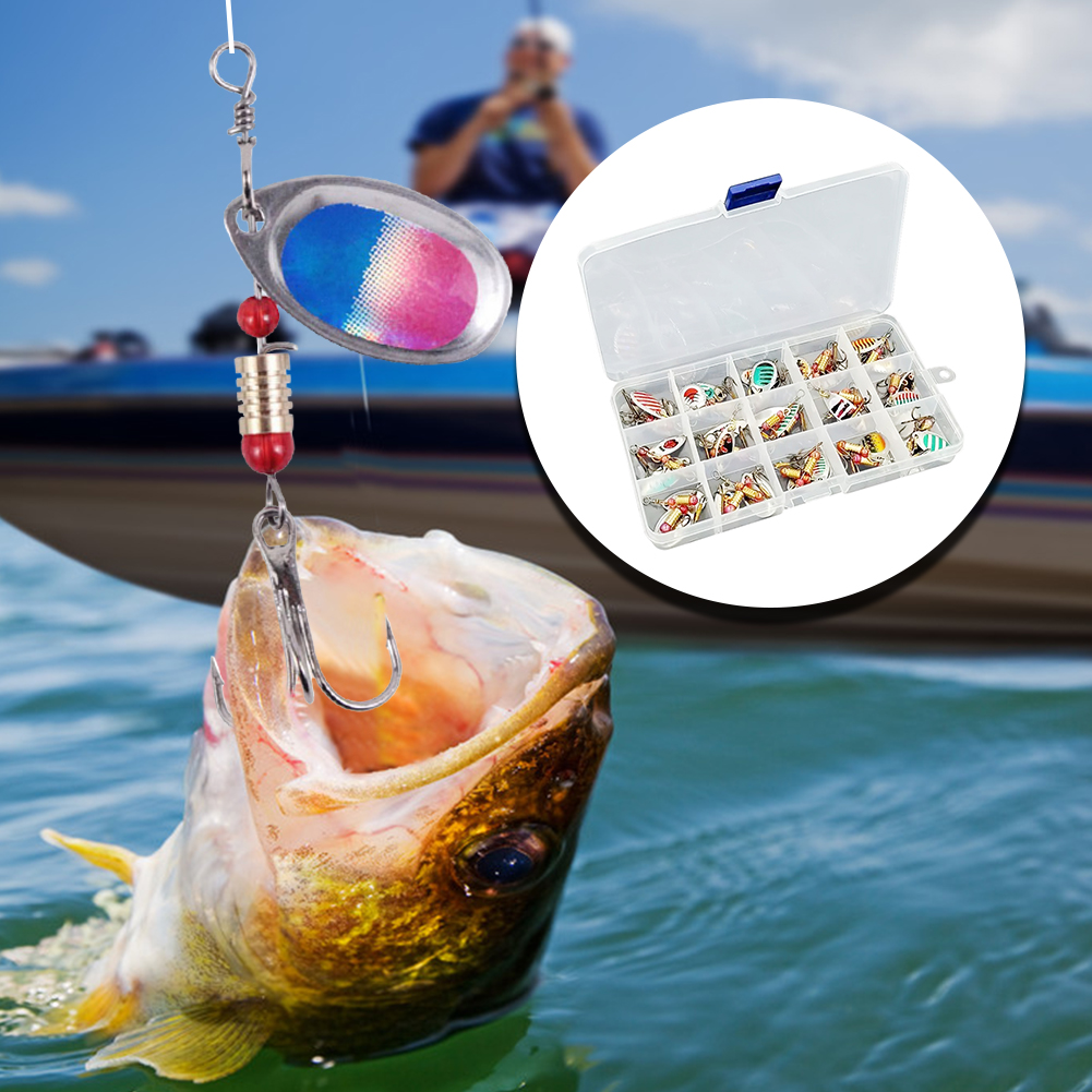 30 leurres de pêche en métal a - Fishing Hook Treble avis et prix