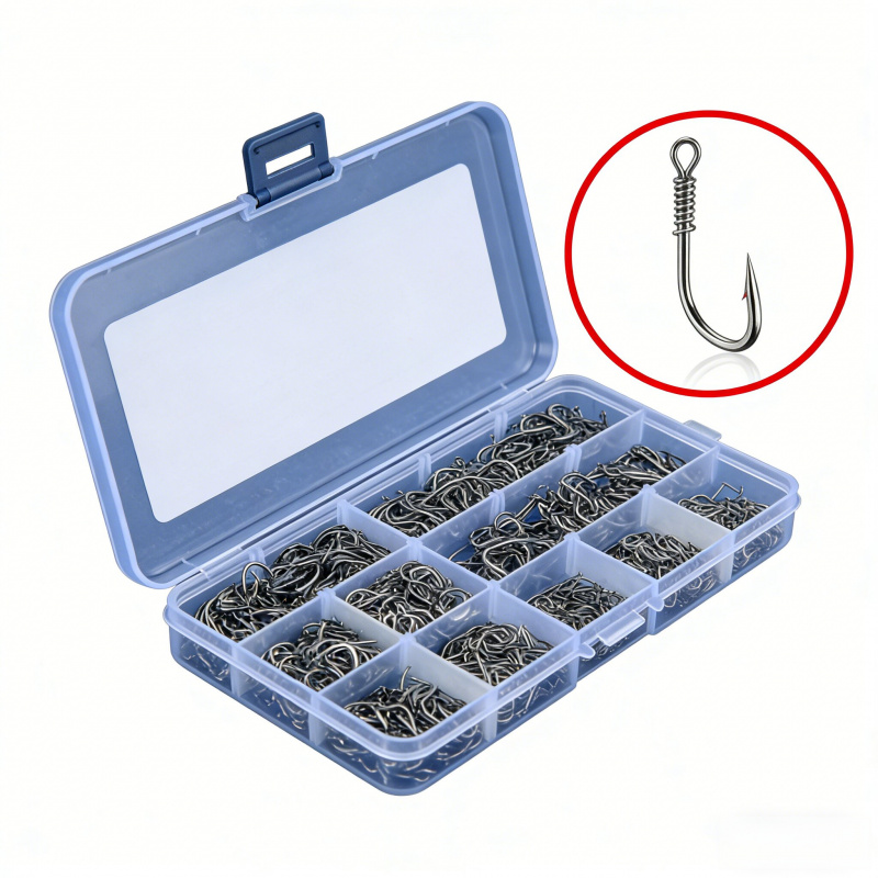 Hameçon de pêche en acier au c - Fishing Hook Circle avis et prix