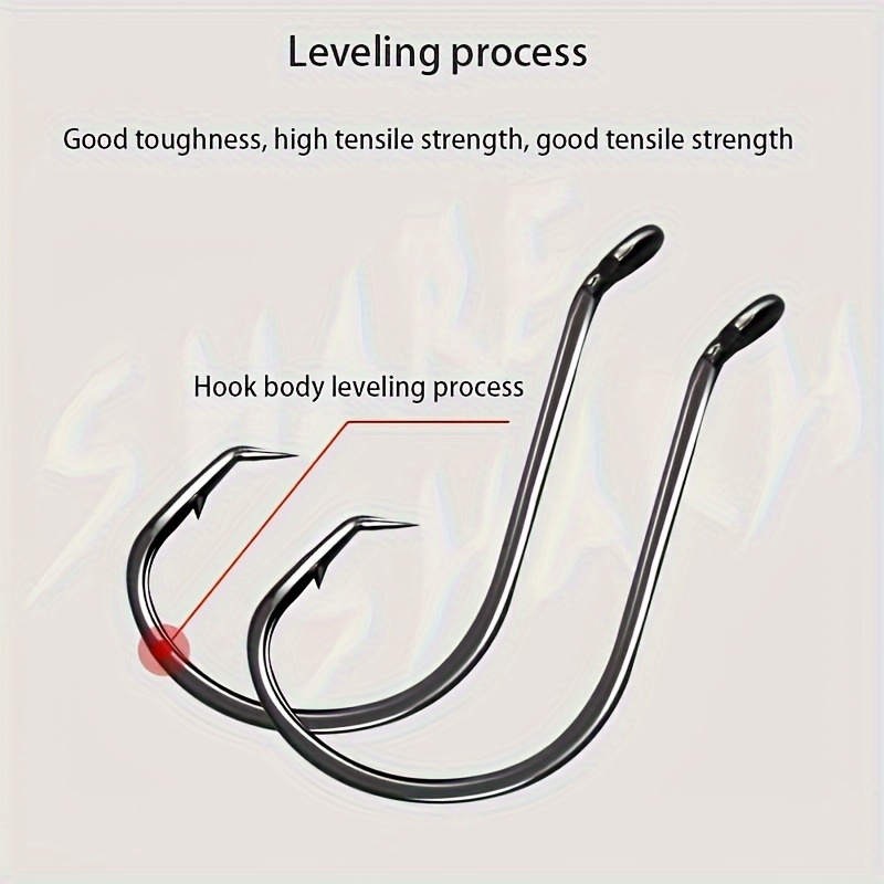 50pcs crochets circulaires équ - Fishing Hook Circle avis et prix